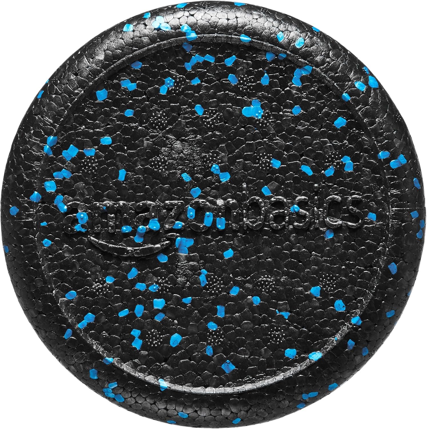Amazon Basics High Density Foam Roller for Exercise and Recovery, 36 Inches, Blue Speckled