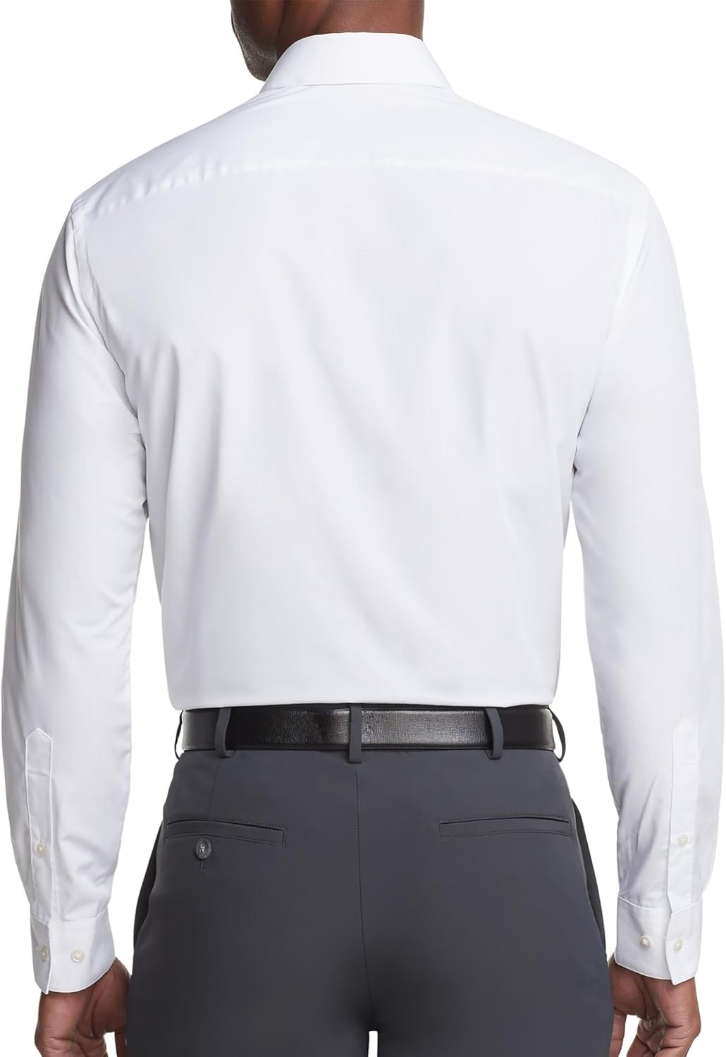 Van Heusen Mens Dress Shirt Regular Fit Poplin Solid