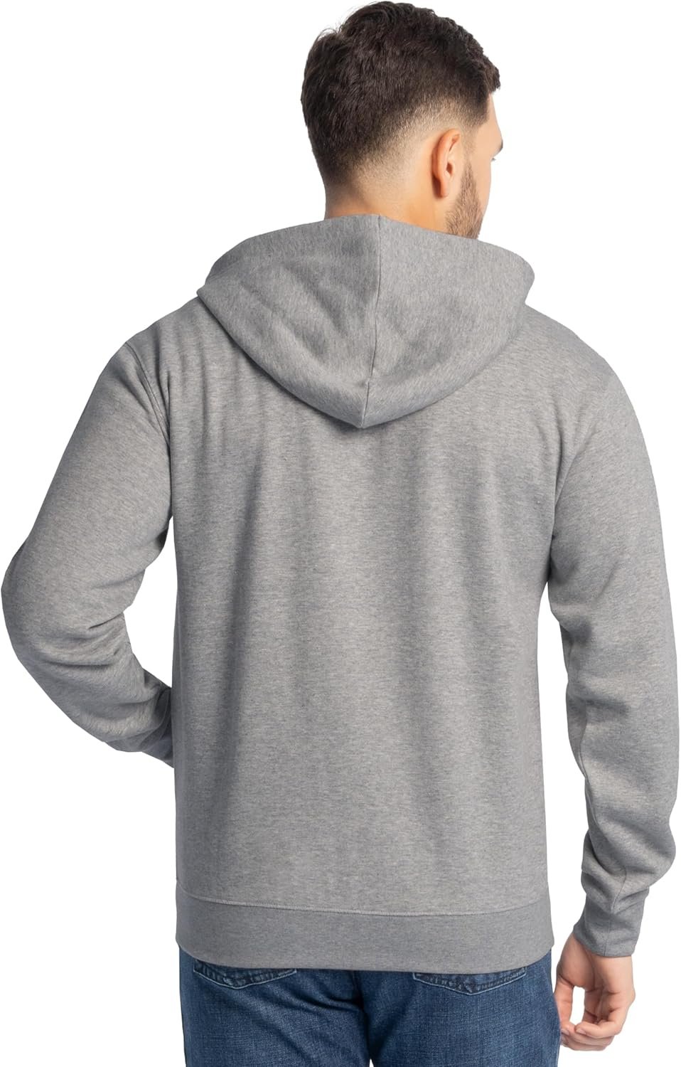 Fruit of the Loom Eversoft Fleece Full Zip Hoodie Sweatshirt