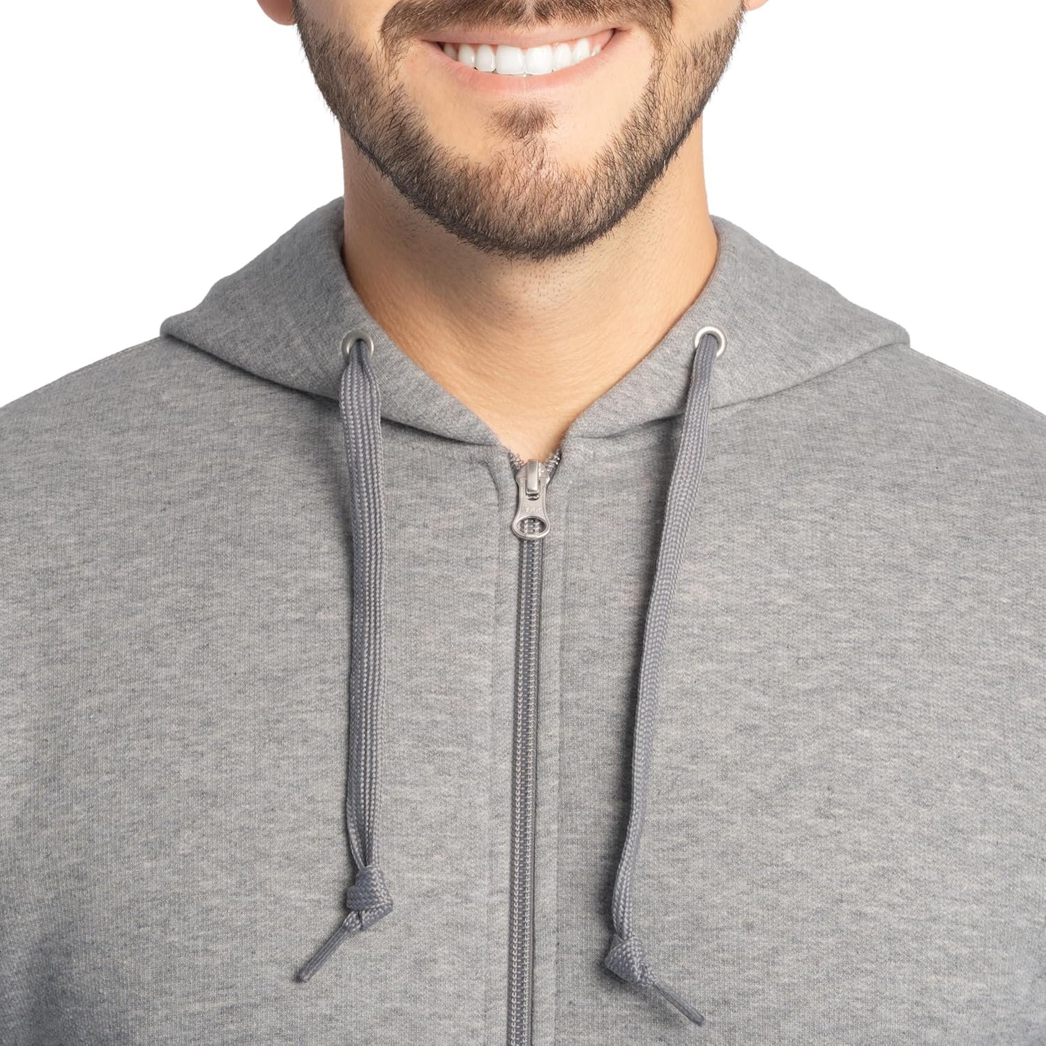 Fruit of the Loom Eversoft Fleece Full Zip Hoodie Sweatshirt