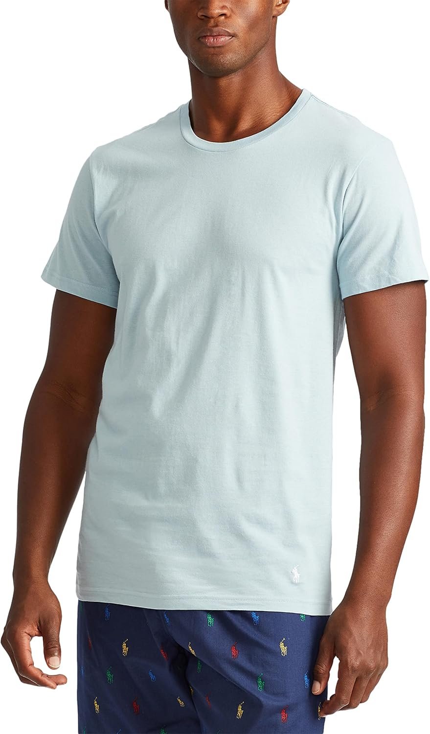 POLO RALPH LAUREN Men's T-Shirt, 3-Pack, Classic Men's Cotton Crewneck Shirts, Moisture-Wicking, (Long, Big & Tall)