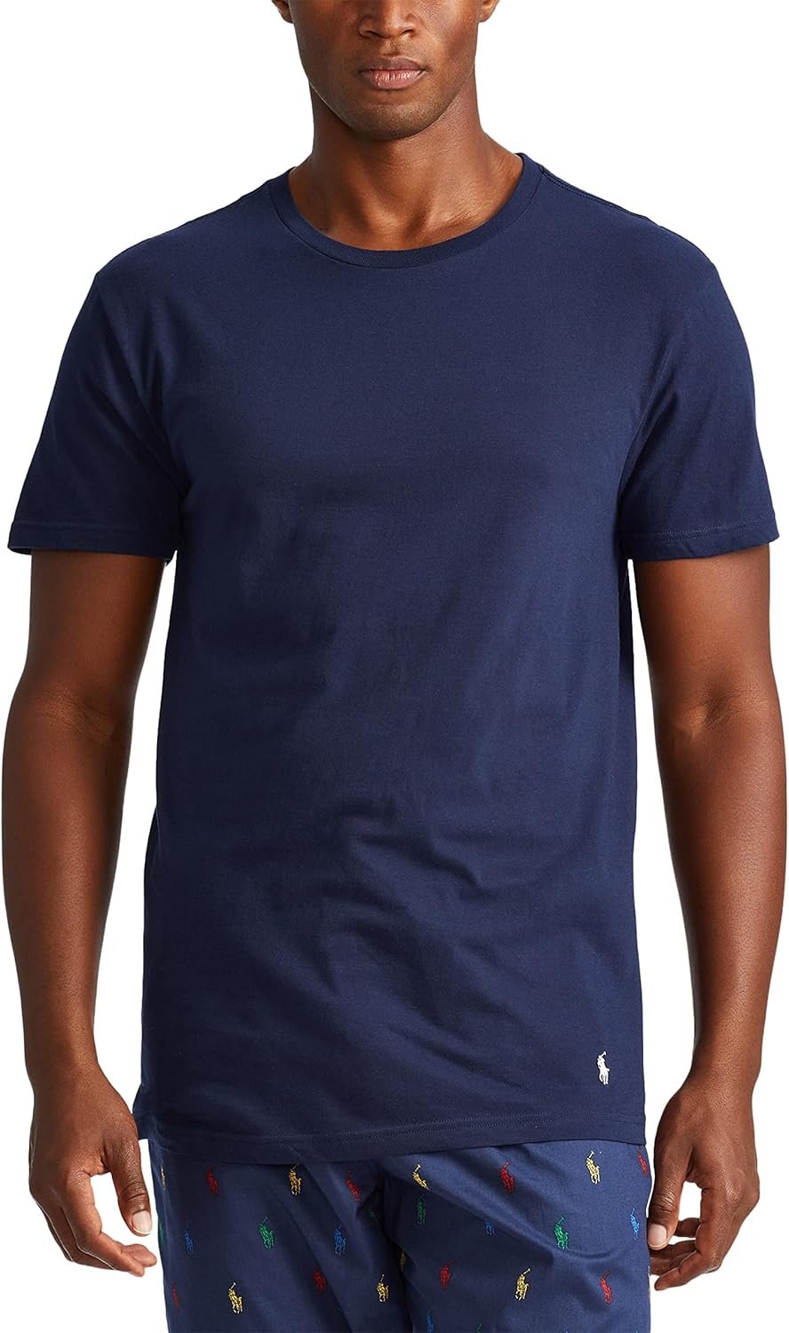 POLO RALPH LAUREN Men's T-Shirt, 3-Pack, Classic Men's Cotton Crewneck Shirts, Moisture-Wicking, (Long, Big & Tall)
