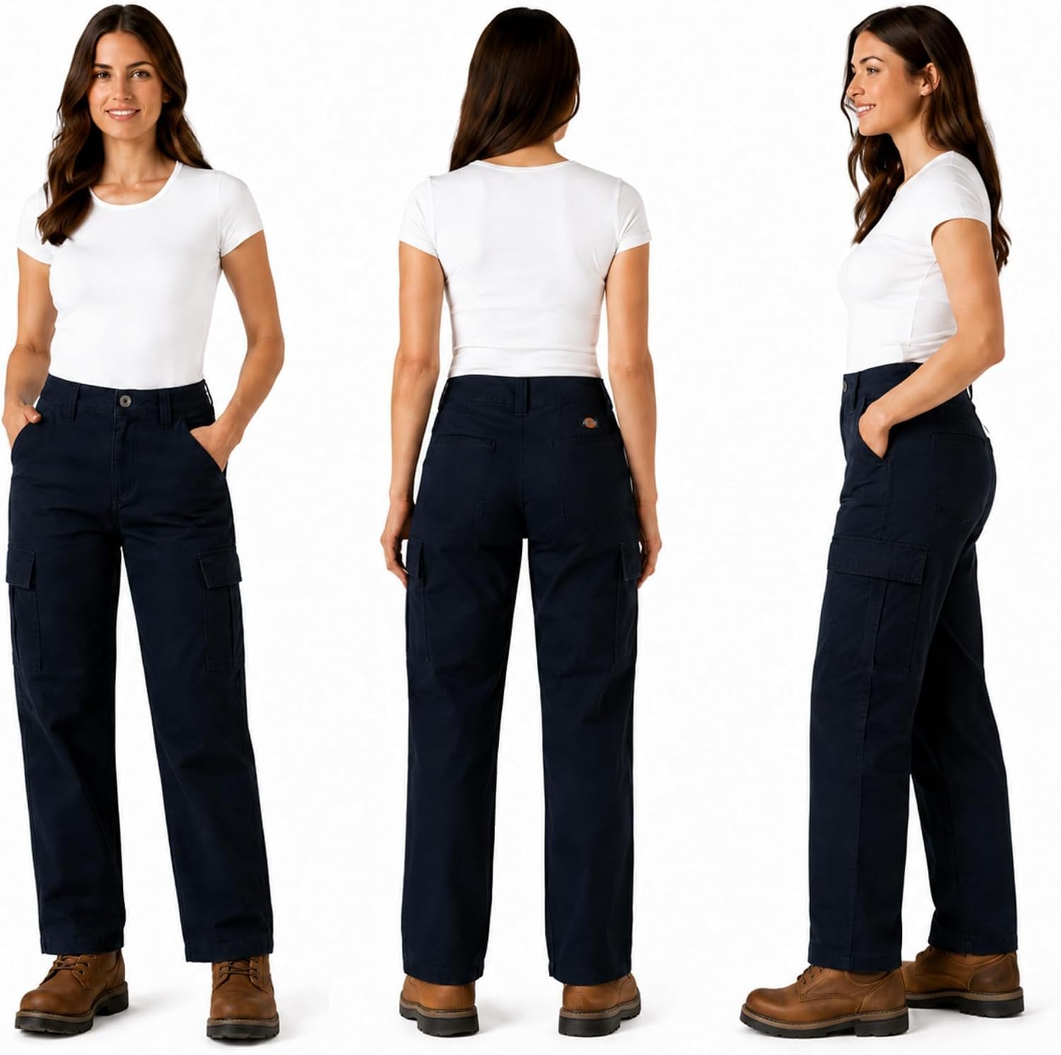 Dickies Women's Cotton Cargo Pant