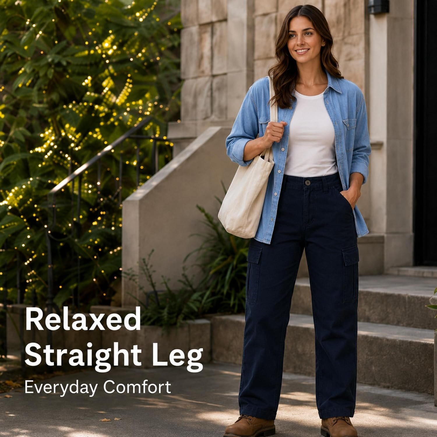 Dickies Women's Cotton Cargo Pant
