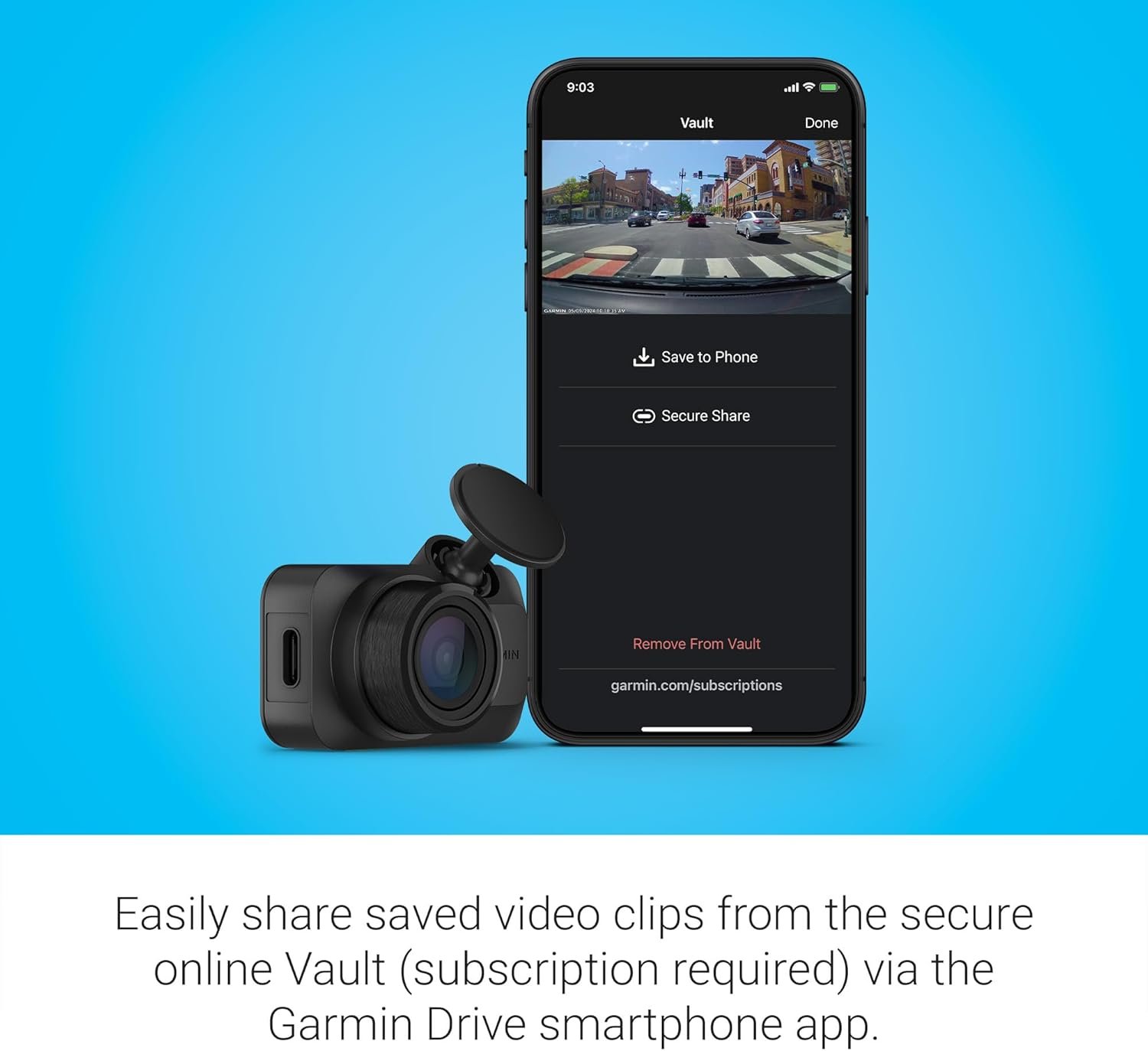 Garmin Dash Cam Mini 3