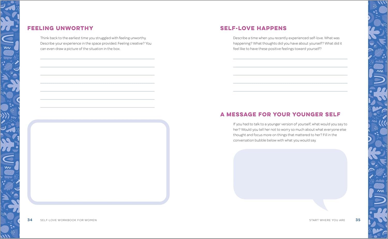 Self-Love Workbook for Women: Release Self-Doubt, Build Self-Compassion, and Embrace Who You Are (Self-Love for Women)