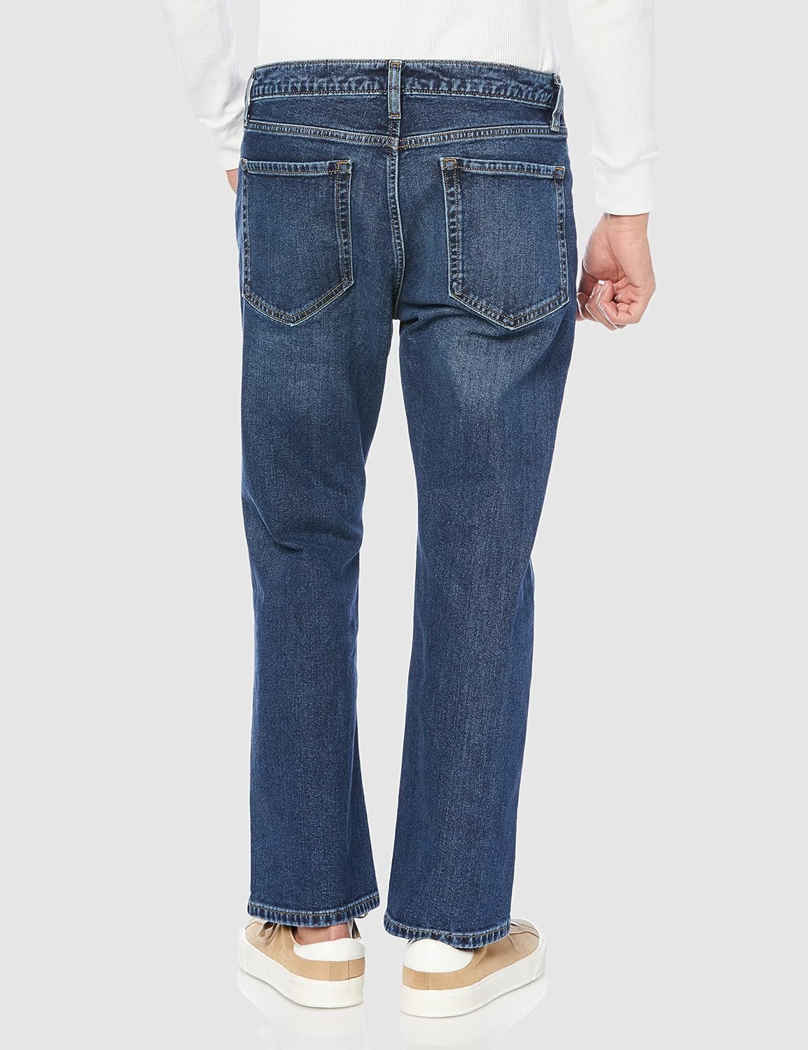 Amazon Essentials Men's Straight-Fit Bootcut Jean - Discontinued Colors