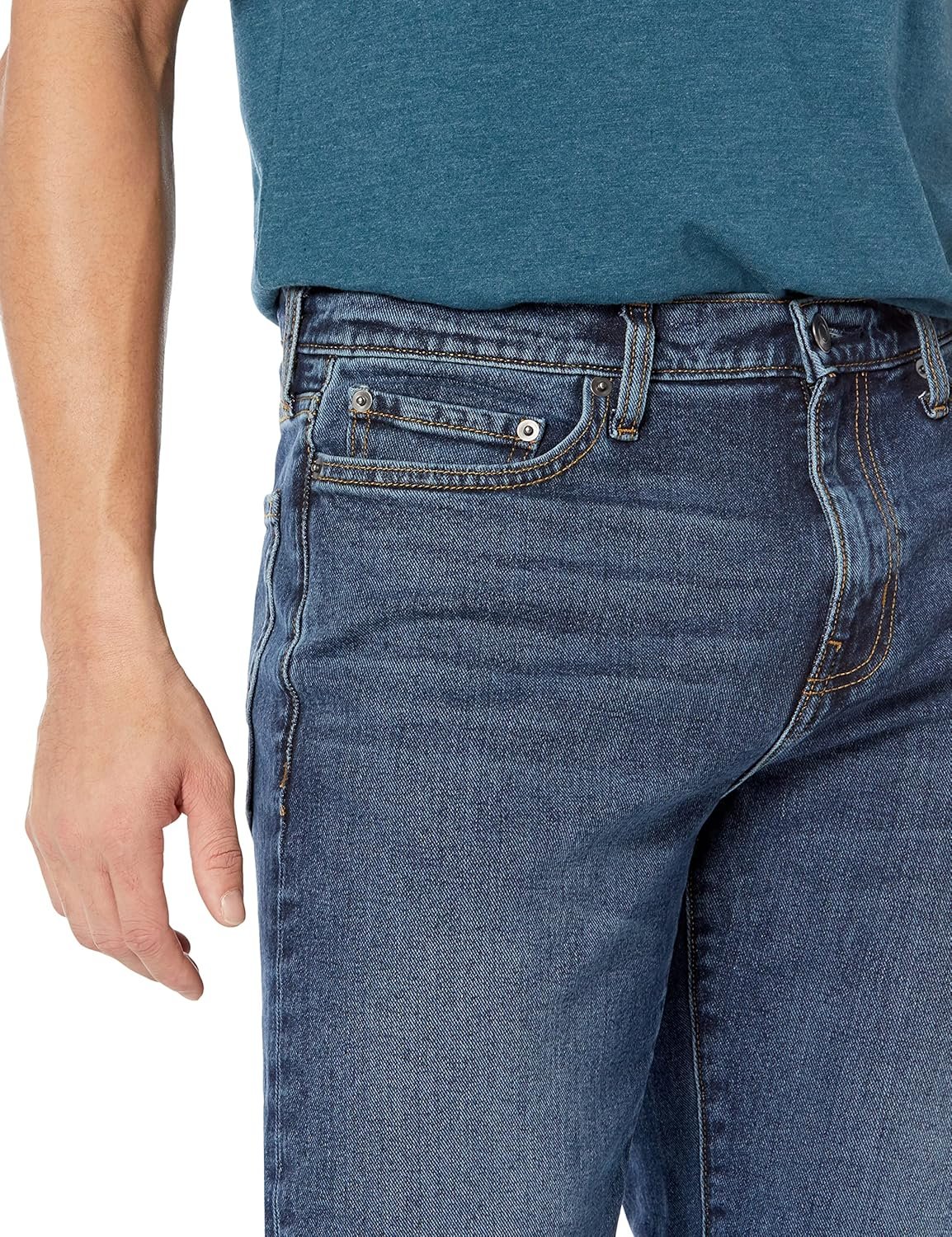 Amazon Essentials Men's Straight-Fit Bootcut Jean - Discontinued Colors