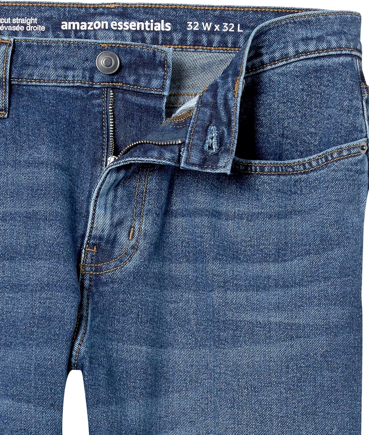 Amazon Essentials Men's Straight-Fit Bootcut Jean - Discontinued Colors