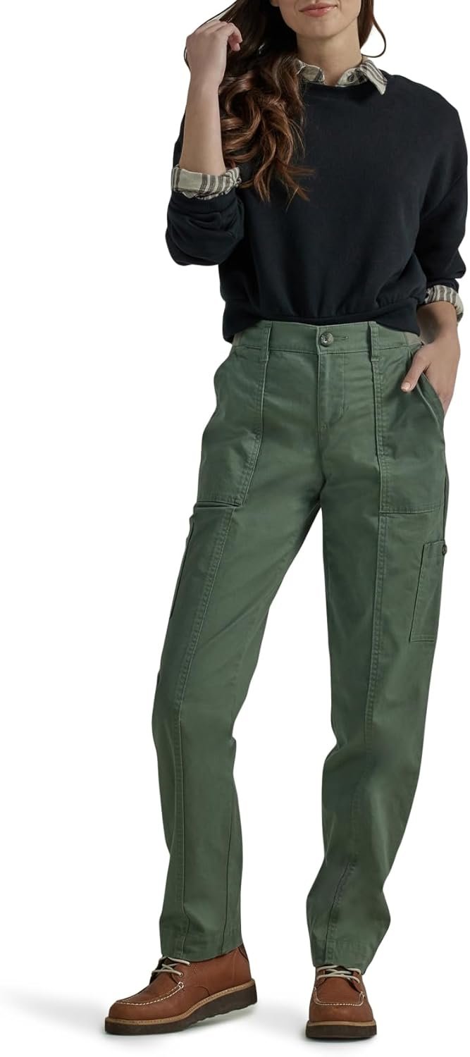 Lee Women's Ultra Lux Comfort with Flex-to-go Utility Pant