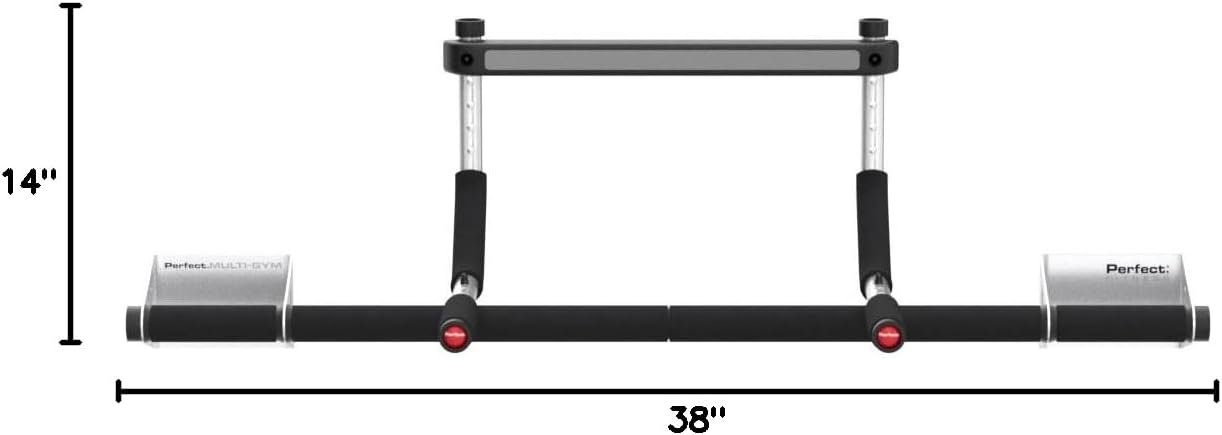 Perfect Fitness Multi-Gym Doorway Pull Up Bar and Portable Gym System