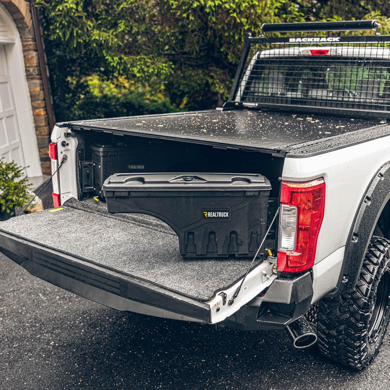 RealTruck UnderCover SwingCase Truck Bed Storage Box | SC105P | Fits 2020-2025 Chevy/GMC Silverado/Sierra 2500/3500HD Passenger Side