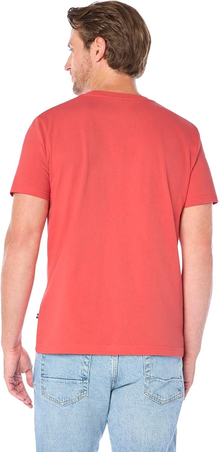 Nautica Men's Short Sleeve 100% Cotton Nautical Series Graphic Tee