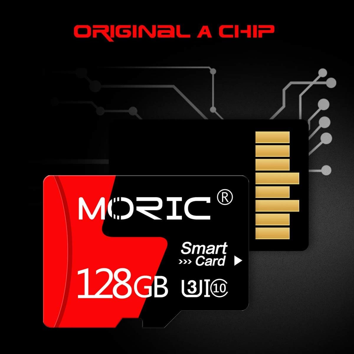 2 Pack 128GB Micro SD Card with Adapter High Speed Memory Card,C10 A1 Memory TF Card for Camera/Dash Cam/Smartphone/Tablet/Drone