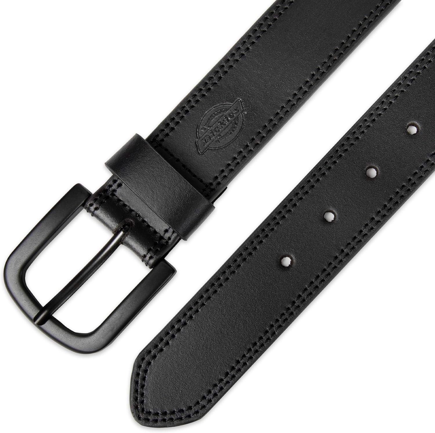 Dickies mens Genuine Leather Belt – Durable Casual Style, Regular & Big and Tall Sizes