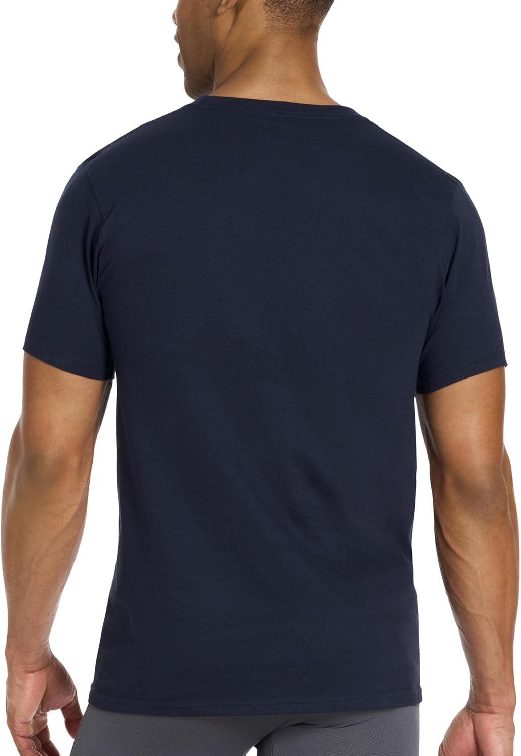 Puma Men's 4 Pack Cotton Crewneck Short Sleeve T-Shirt