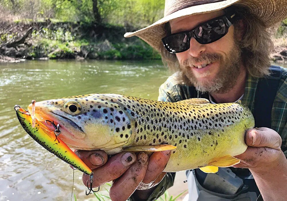 3 Tips for Catching Monster Brown Trout in Small Streams