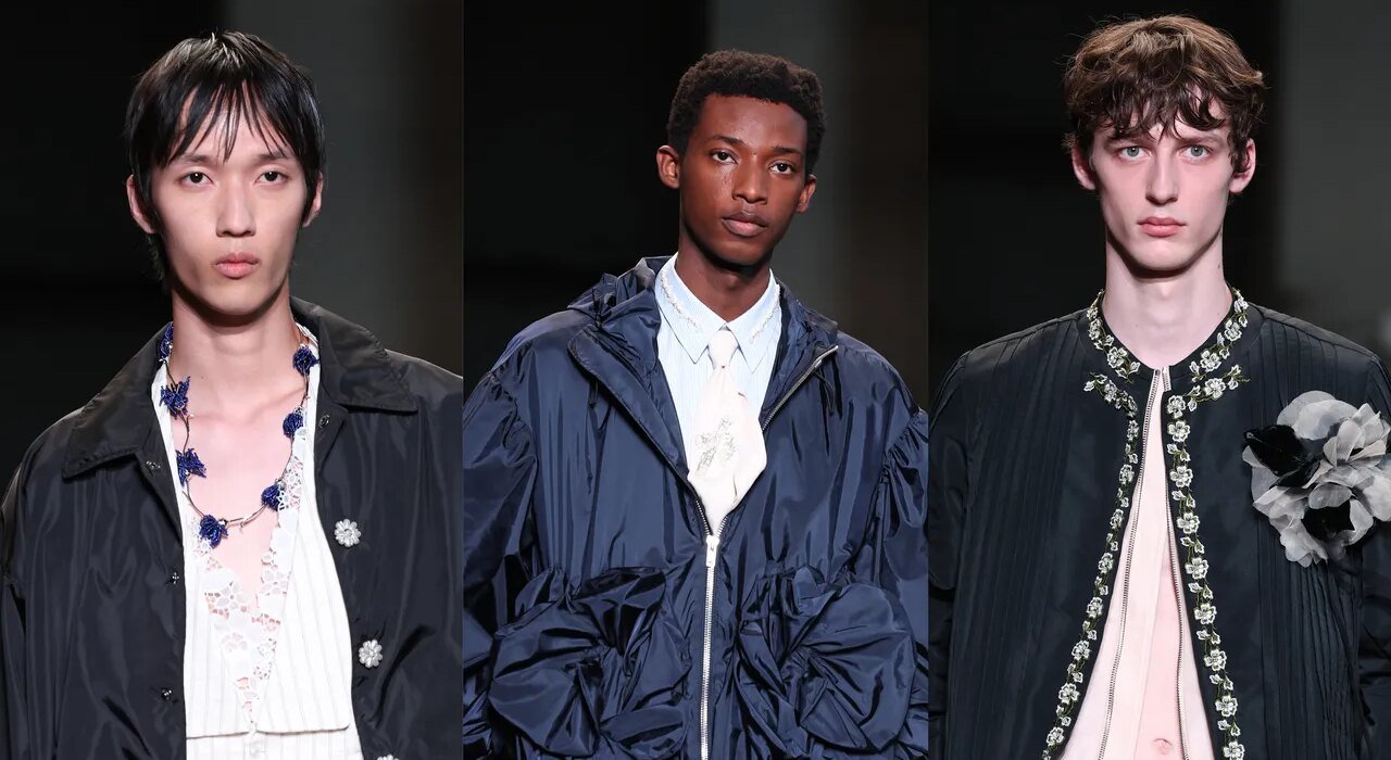 4 Style Moves to Steal from Simone Rocha's Sensuous Debut Menswear Show