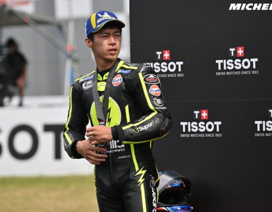 Ai Ogura claims stunning first MotoGP win as Marco Bezzecchi crashes at Dutch Grand Prix