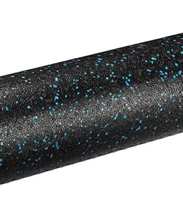 Amazon Basics High Density Foam Roller for Exercise and Recovery, 36 Inches, Blue Speckled