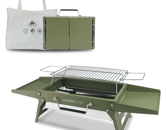 Amazon sells a 'super convenient' $40 portable grill that folds down smaller than a briefcase