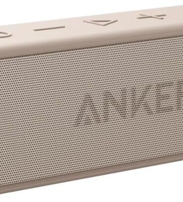 Anker Soundcore 2 Portable Bluetooth Speaker with Stereo Sound, Bluetooth 5, Bassup, IPX7 Waterproof, 24-Hour Playtime, Wireless, Speaker for Home, Outdoors, Travel