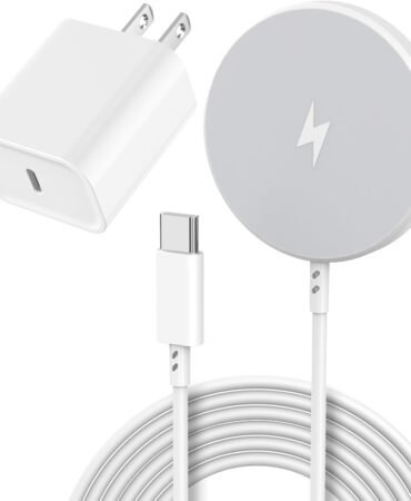 [Apple MFi Certified]Magnetic Wireless Charger Apple Mag Safe Charger,15W 6FT Fast Wireless Charging Pad for AppleiPhone 16 Pro Max/16 Pro/16 Plus/15 Pro Max/14/13/12/AirPods3/2/Pro/Pro2,Charging Pad
