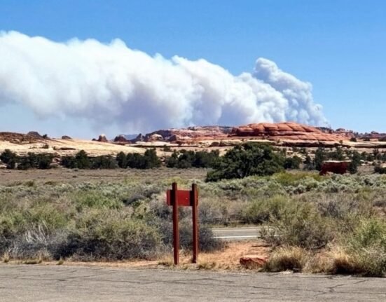 Bear's ears burned as Babylon's fire spreads toward valley