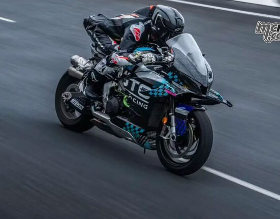CFMOTO V4 SR-RR prototype tops 315 km/h