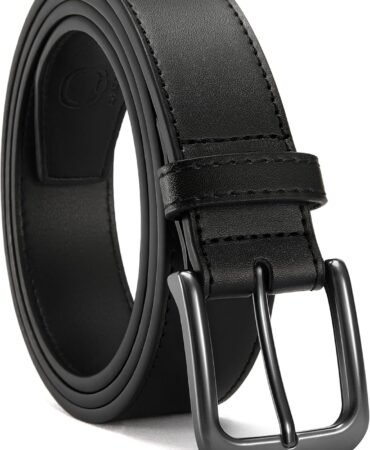 CHAOREN Mens Belts Leather - 35mm Genuine Leather Belt for Jeans - Men Gift for Casual Dress