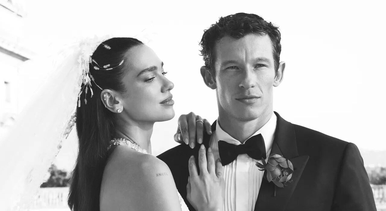 Callum Turner saved his best wedding suit for last