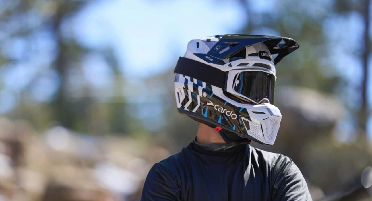 Cardo's new Venture helmet is designed for riders who get lost in the woods