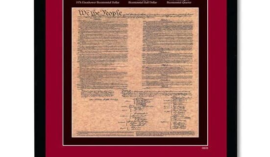 Celebrate America's 250th Birthday with the Historic $50 US Constitution and Coin Set