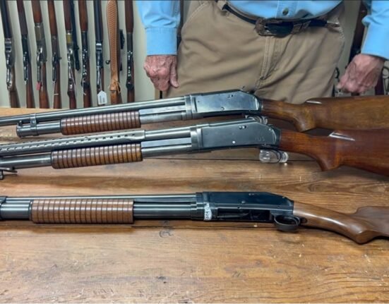 Cimarron Firearms is producing a Winchester Model 1897 replica