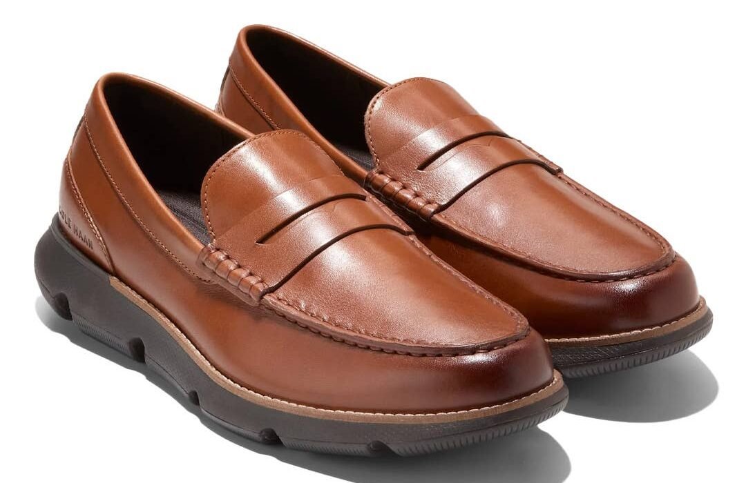 Cole Haan's 'Supportive' 4.ZeroGrand Penny Loafers Are Over 50% Off Right Now