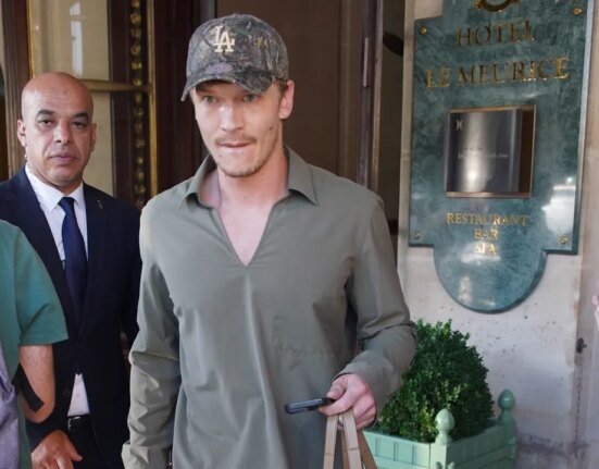 Connor Storey beats the Paris heat in killer tonal look