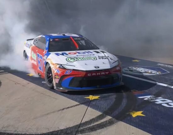 Corey Haim wins NASCAR Cup for the first time in dramatic San Diego street race