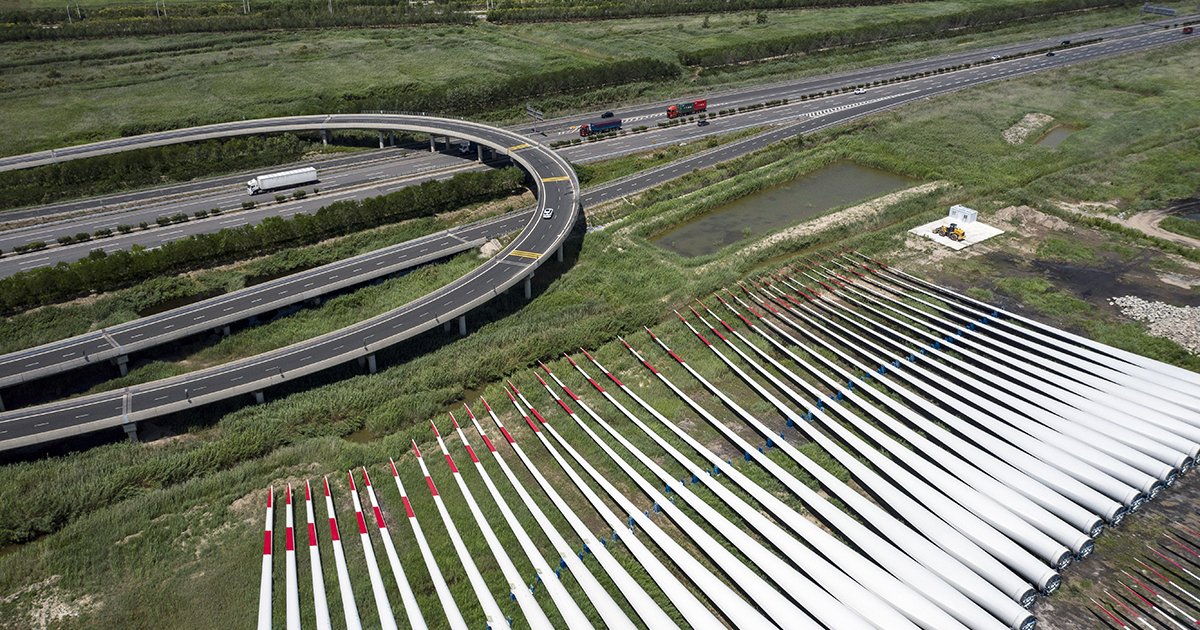 DHL says transporting clean energy technology is becoming increasingly difficult