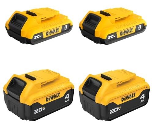 DeWalt's 20V Battery 4-Pack gets an extremely rare discount on Amazon for Prime Day 2026
