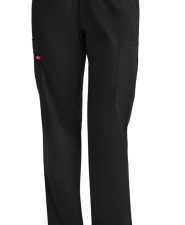 Dickies EDS Signature Scrubs for Women, Elastic Waist Pull-On Cargo Pants for Women in Soft Brushed Poplin - 86106