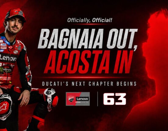 Ducati confirms Bagnaia's exit as Pedro Acosta joins Marc Marquez