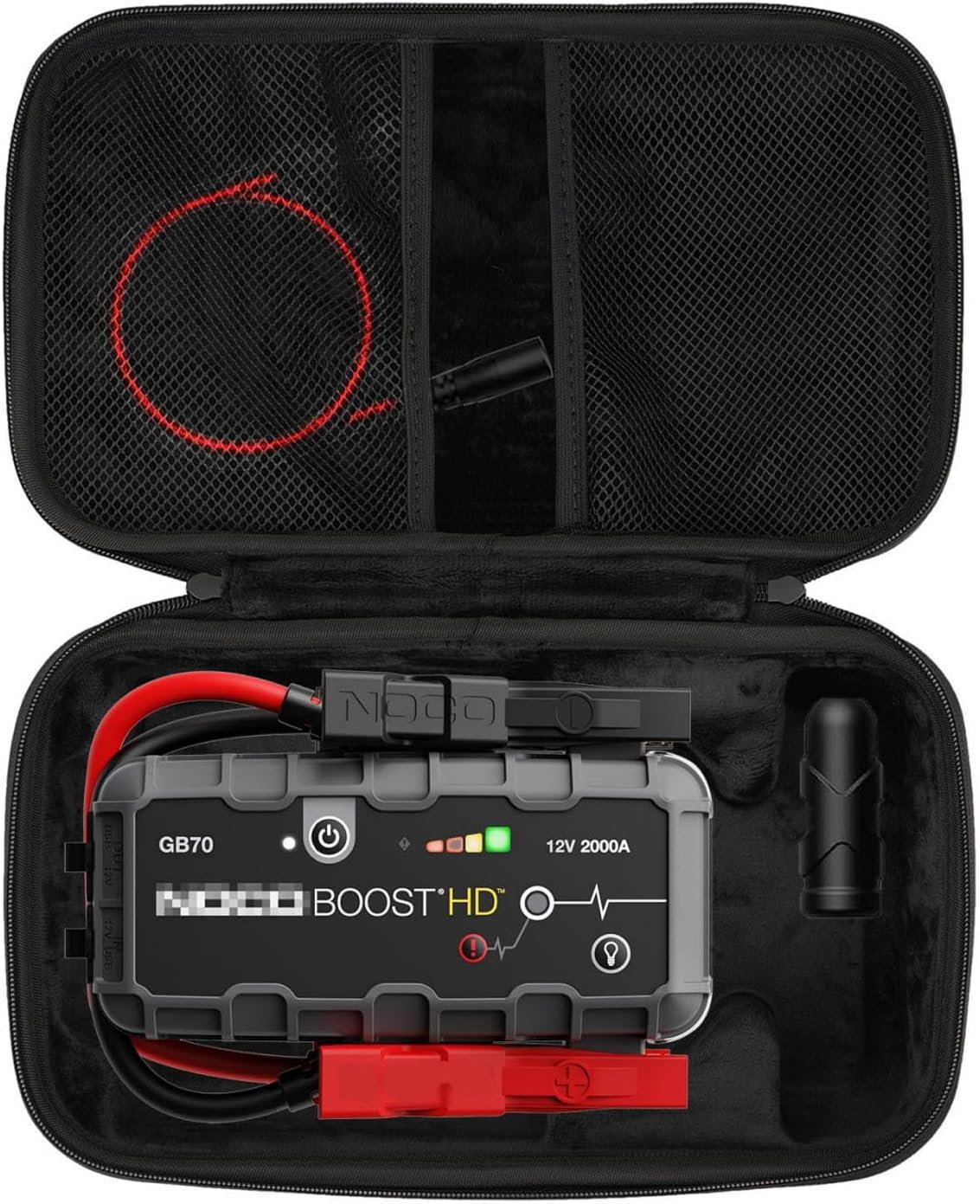 EVA Protection Case Compatible with NOCO Jump Starters - Boost HD GB70/Boost X GBX75 UltraSafe Lithium Jump Starter(CASE ONLY)
