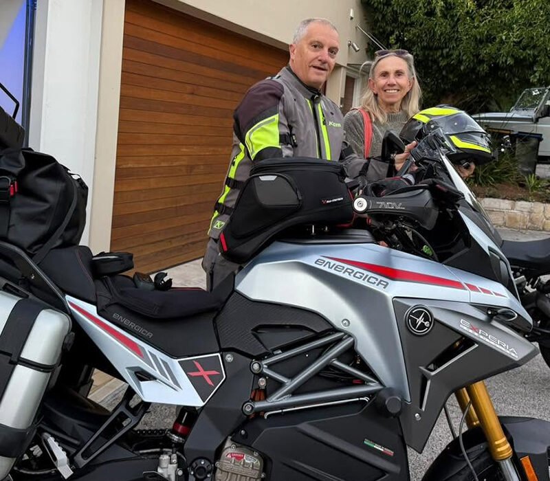 Ed Darmanin sets out to circumnavigate mainland Australia on his Energica Xperia - thepack.news