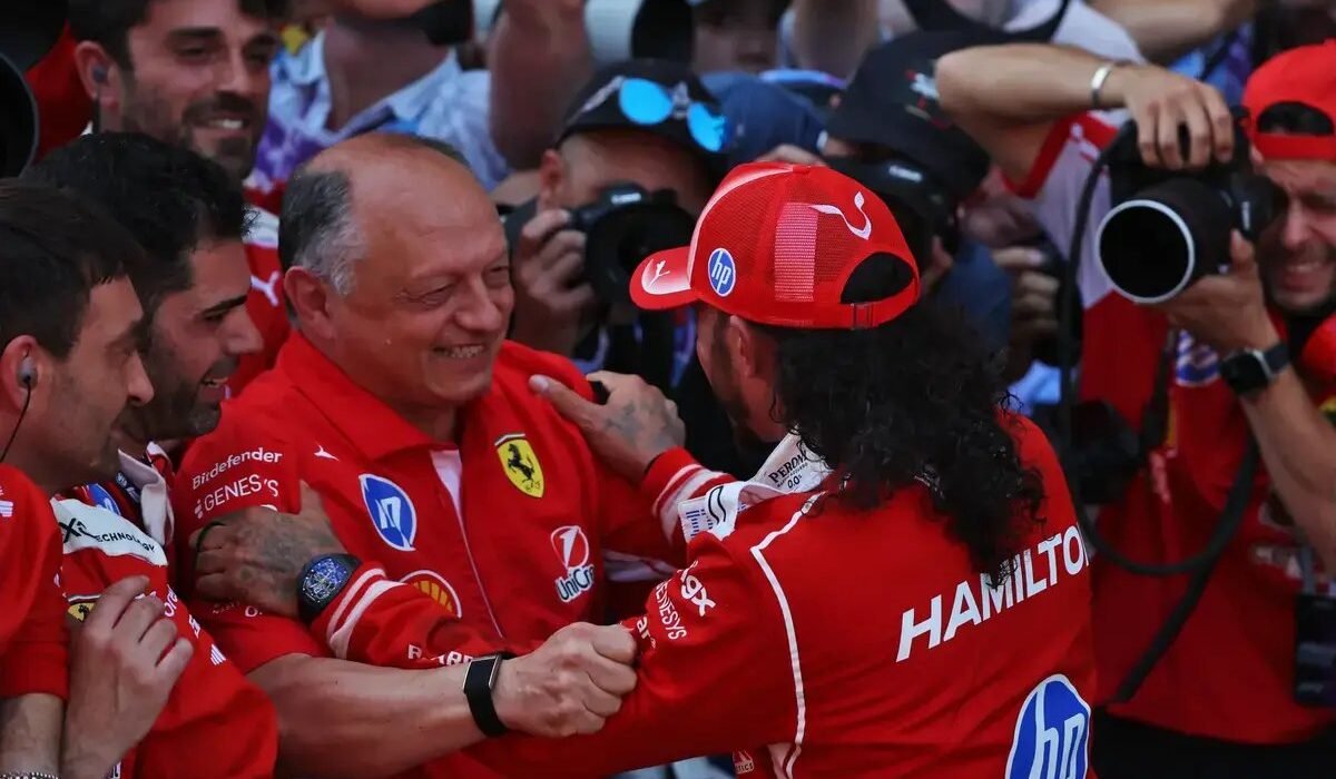 Ferrari boss Fred Vasseur credits Lewis Hamilton's resilience for stunning Barcelona GP win