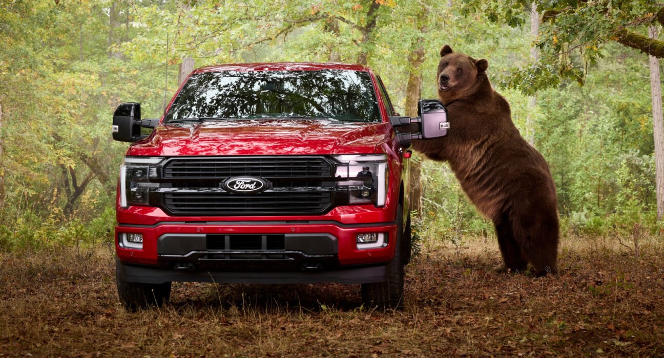 Ford chose bears to test F-150 safety packages