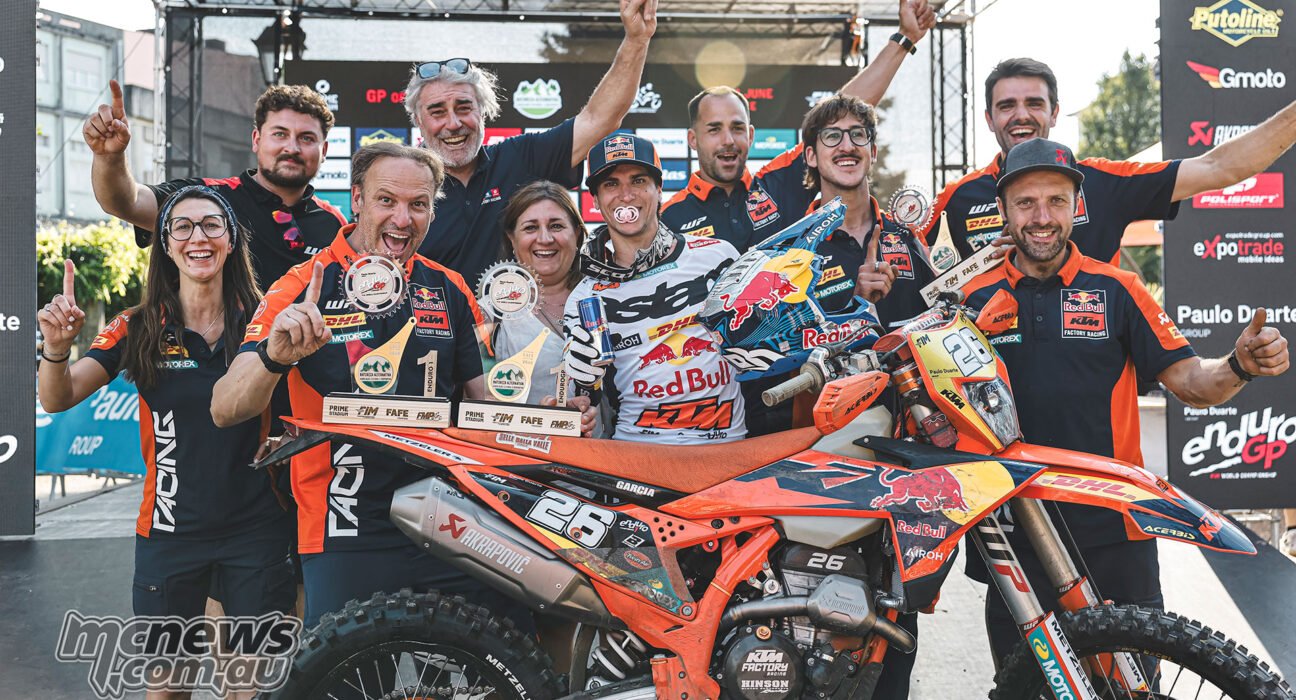 Garcia doubles up in Fafe as Gutisch wins enduro crown