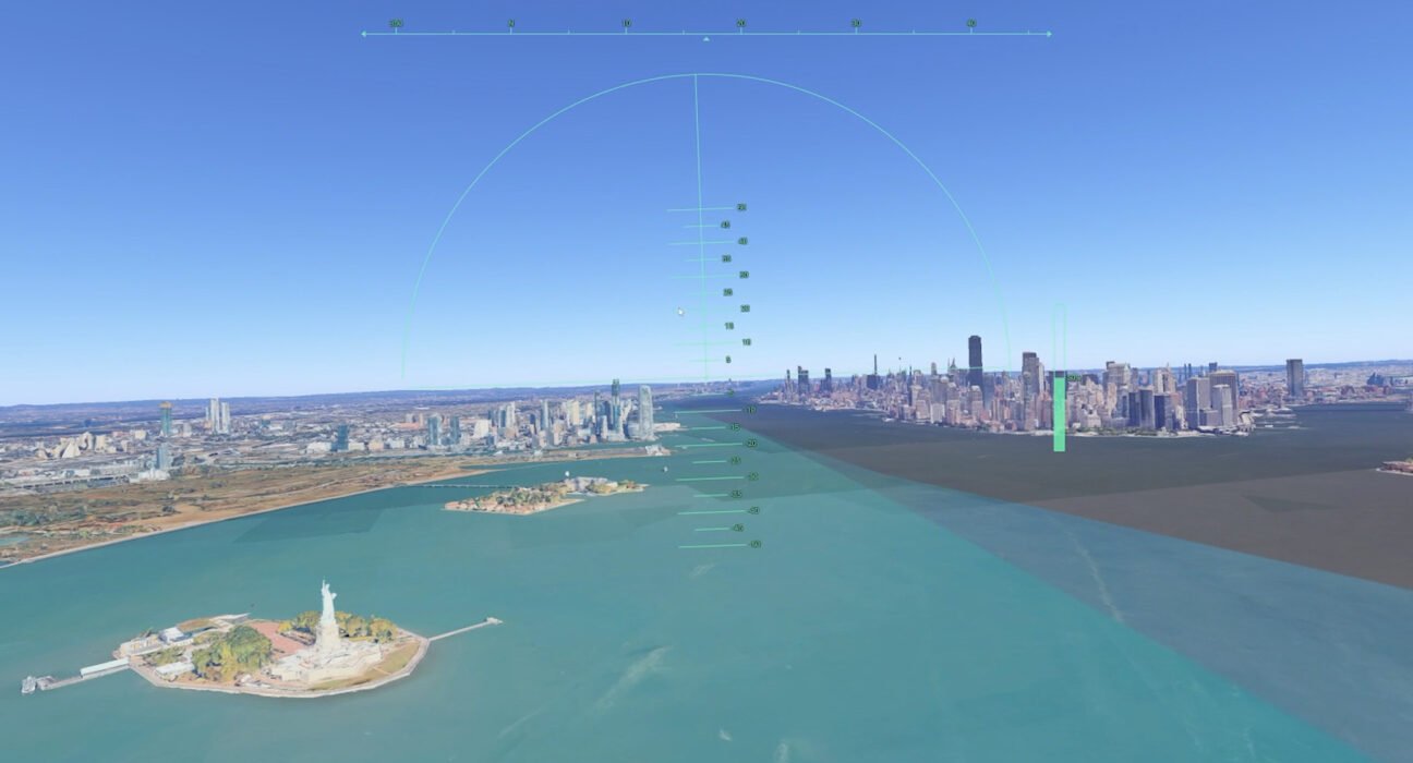 Google Earth now has a browser flight simulator mode