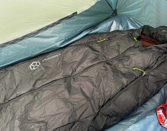 Graphene, airgel sleeping bag 'adapted to temperature': Graphene-X Tardigrade Light first look