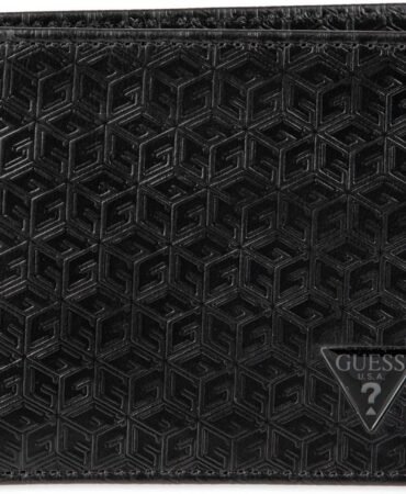 Guess Men's Leather Passcase Wallet