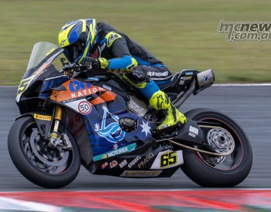 Halliday shadows Allerton as ASBK finale begins at Queensland Raceway